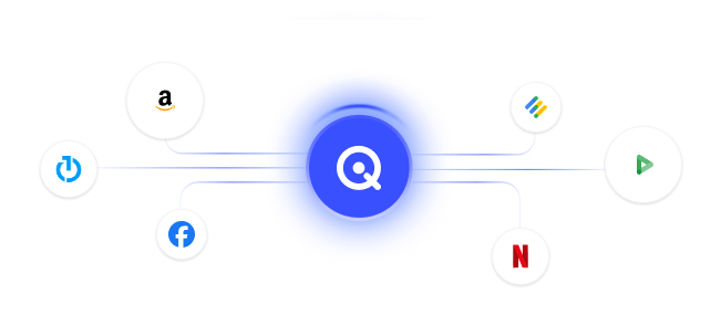 Agentic Orchestration — Qommerce core coordinating channel partners and platforms across the retail-media ecosystem